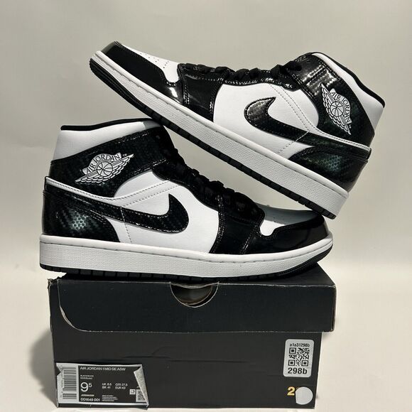 High Top Sneakers Air Jordan Black Glitter Nike Air Jordan Retro